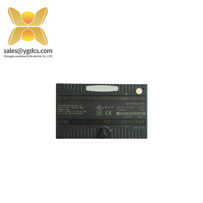 GE IC200ALG320 OUTPUT MODULE