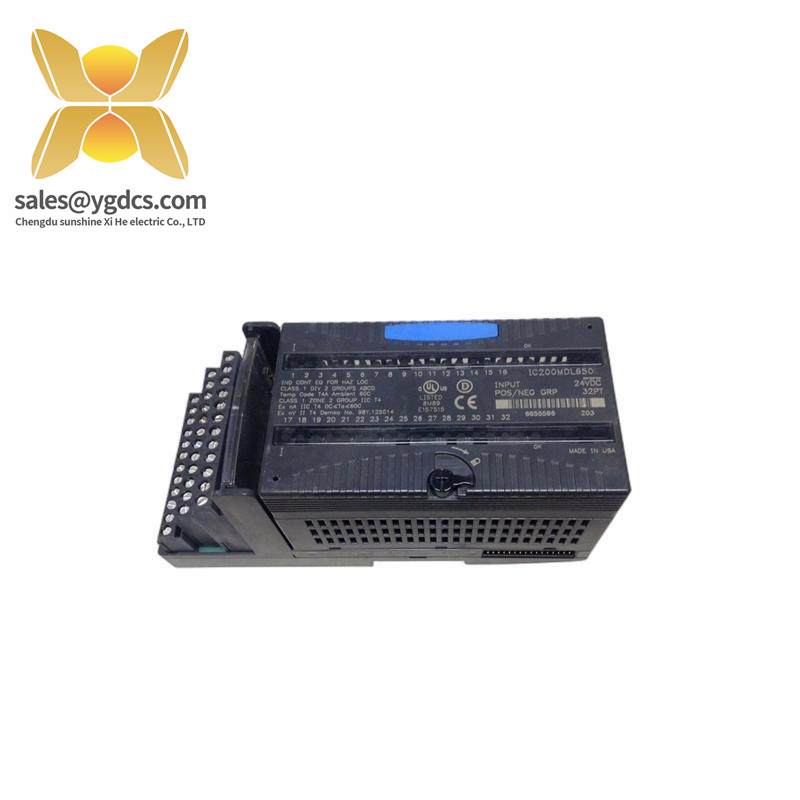 GE IC200MDL650 Digital input module