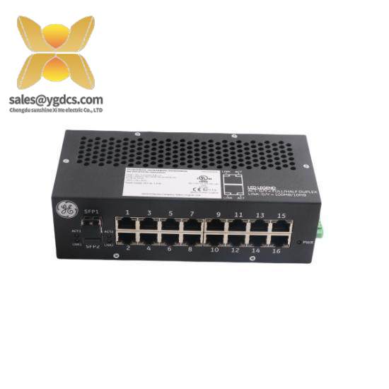 GE IS420ESWBH1A ESWB ETHERNET SWITCH W/FIBER