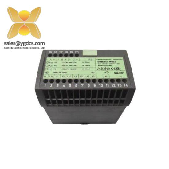 GMC SINEAX M563 Analog Out