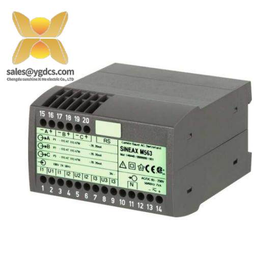 GMC SINEAX M563 Analog Out