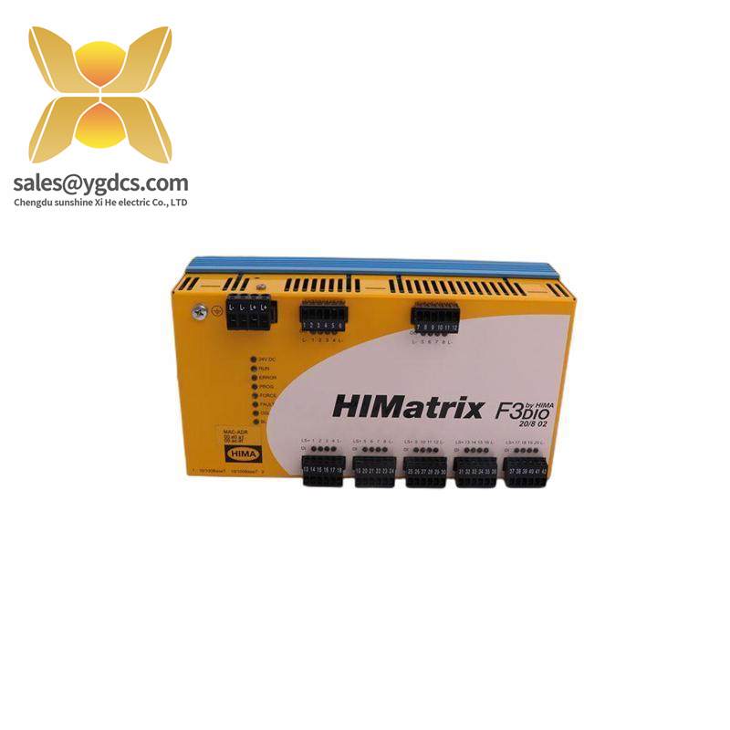 HIMA F3 DIO 20/8 02 F3DIO20/802 Remote I/O Module