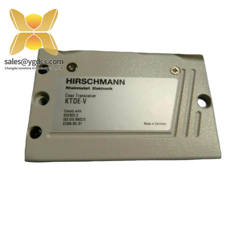 HIRSCHMANN KTDE-V 943258-001 Coax Transceiver Module