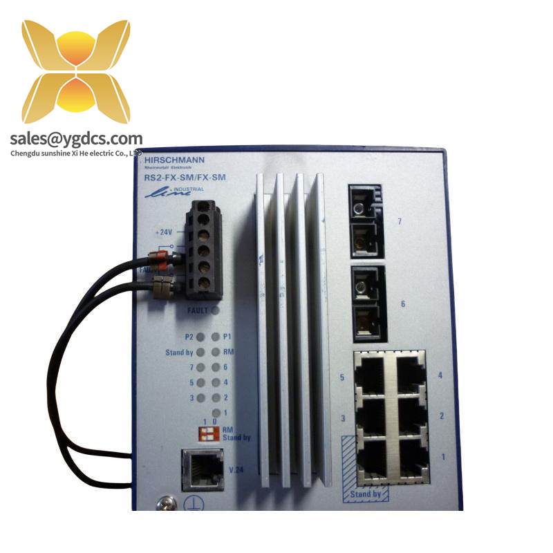HIRSCHMANN RS2-FX-SM/FX-SM ETHERNET RAIL SWITCH