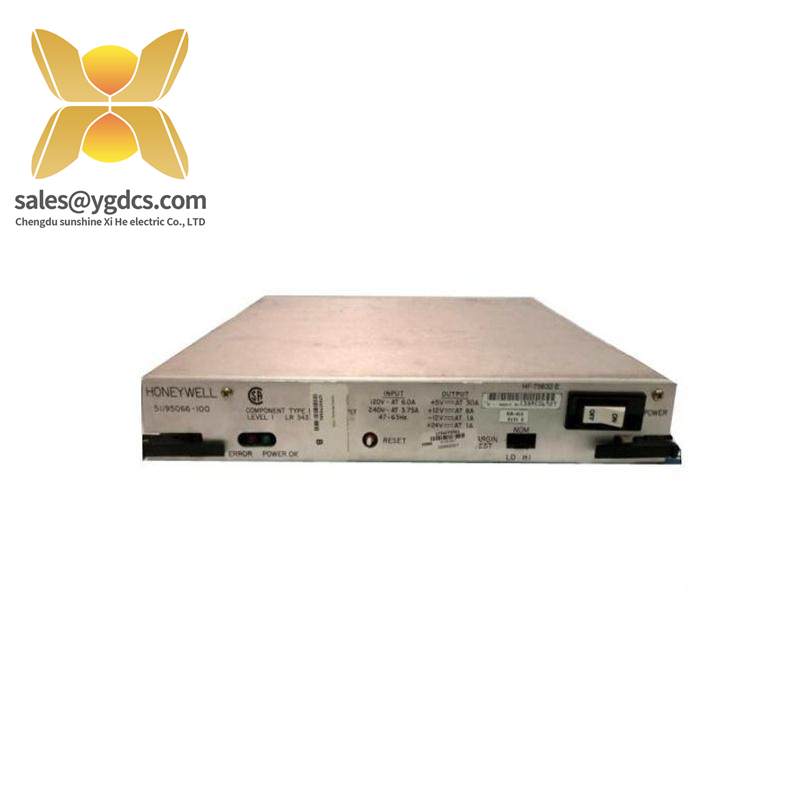 Honeywell 51196653-100 TDC 3000 Five-slot File Power Supply