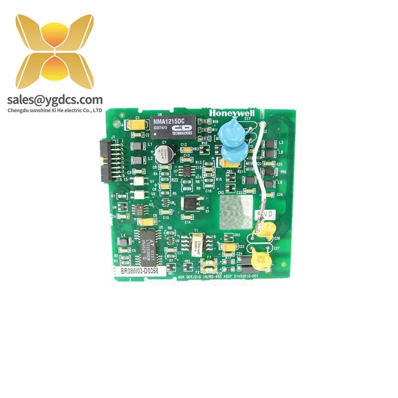 Honeywell 51452810-001 Auxiliary Output / Input Board Circuit