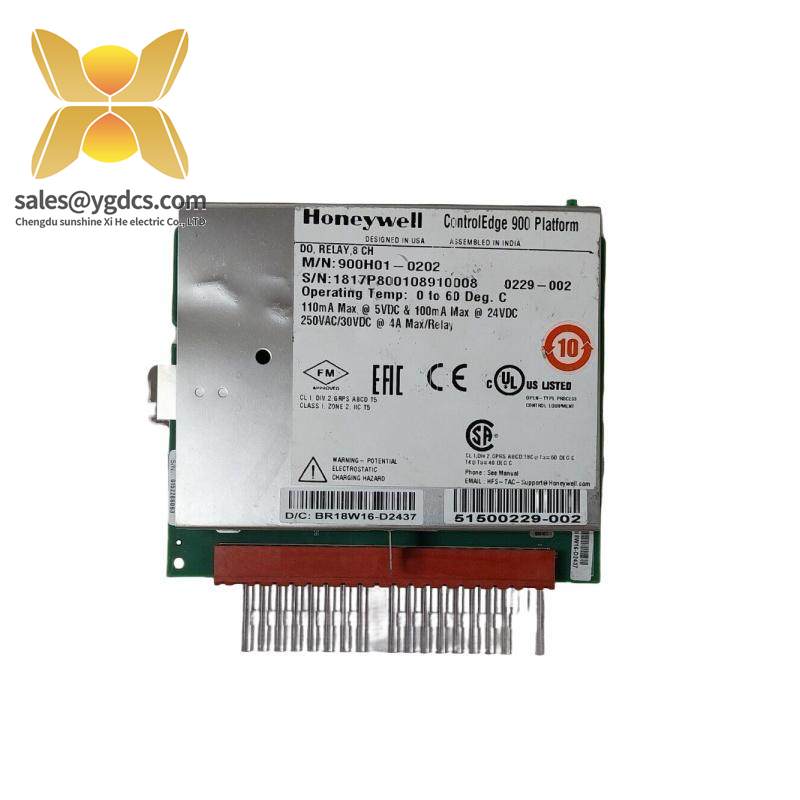 honeywell 900H01-0202 digital output relay module