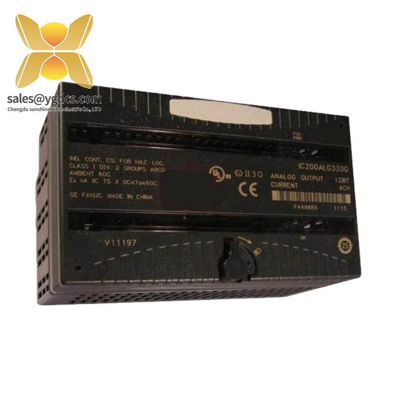 GE IC200ALG320 Analog Output Module