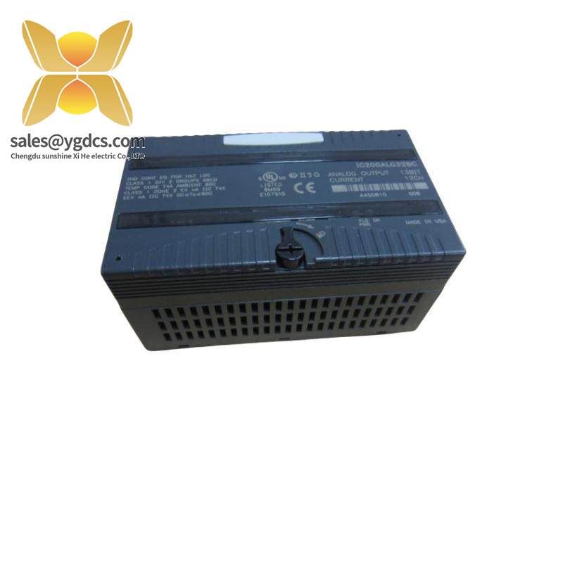 GE IC200ALG328 current analog output module