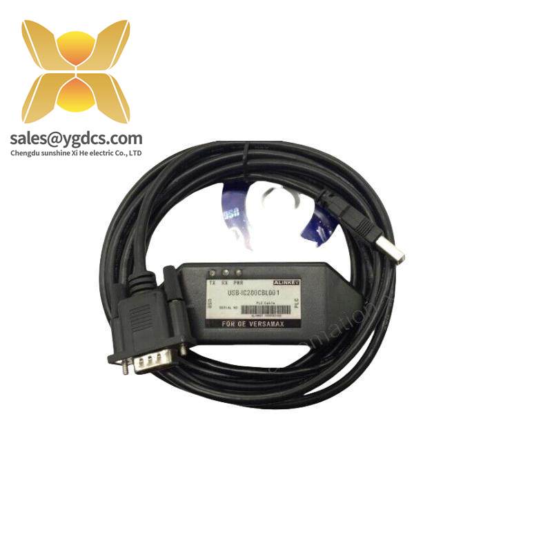 GE IC200CBL001 Communications Programming Serial Cable