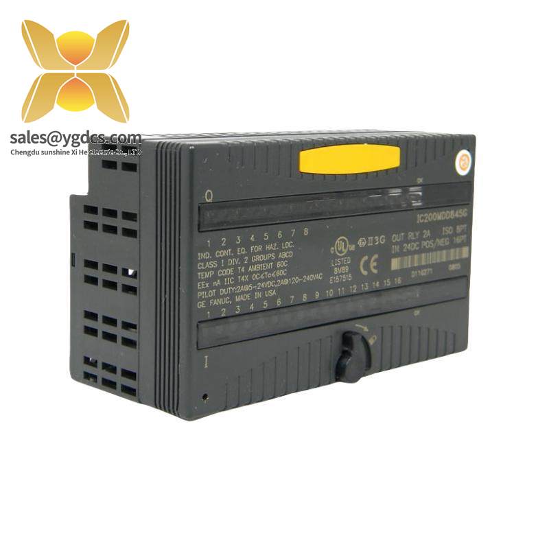 GE Fanuc IC200MDD845 Mixed I/O module