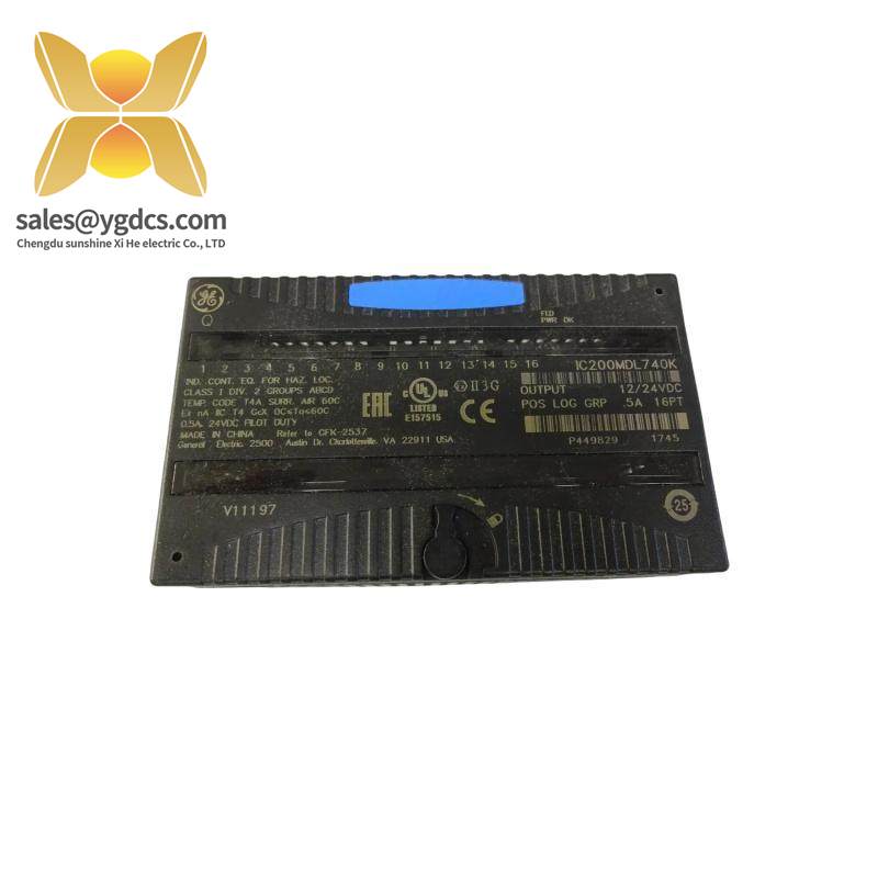 GE IC200MDL740 Positive Logic Output Module