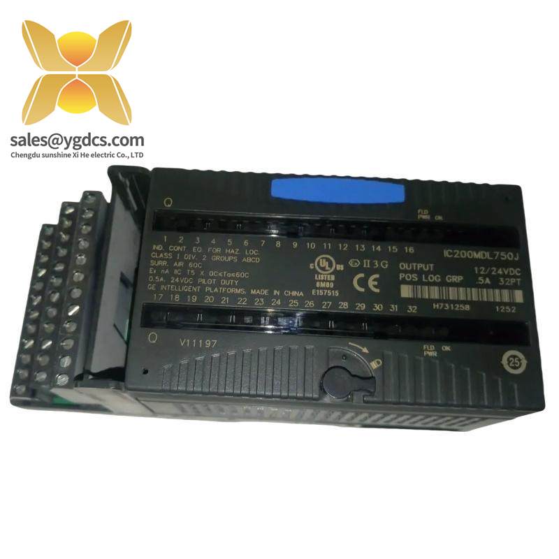 GE IC200MDL750J VersaMax output module