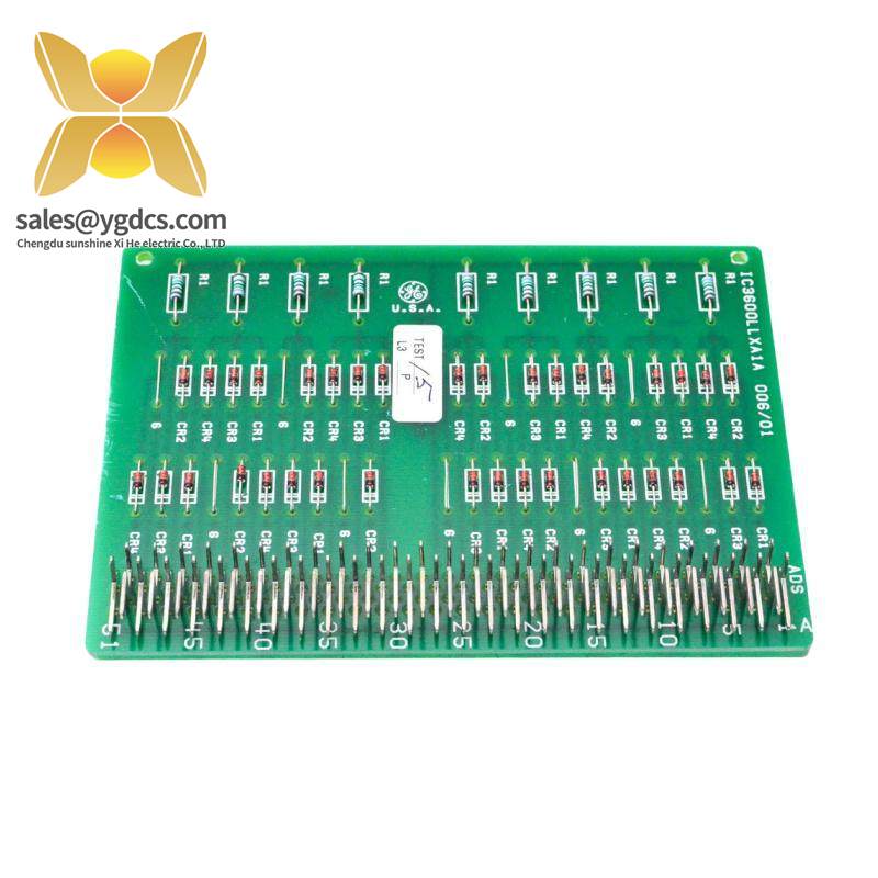 GE IC3600LLXA1A Printed circuit board