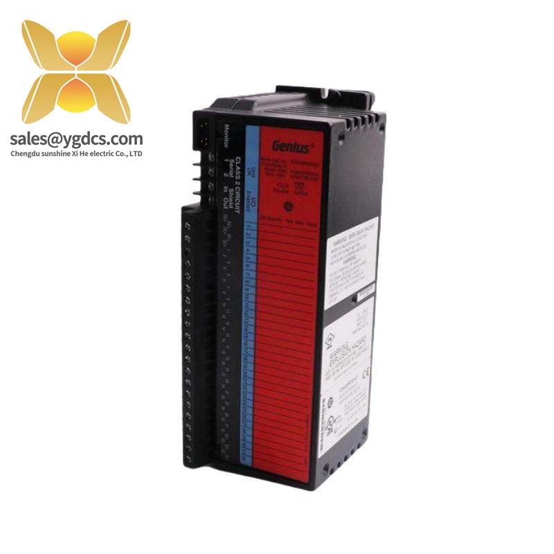 GE Fanuc IC660BRD024 Genius 12/24VDC Source Block