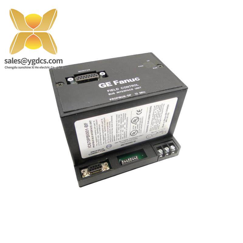 GE Fanuc IC670PBI001 Profibus Bus Interface Unit