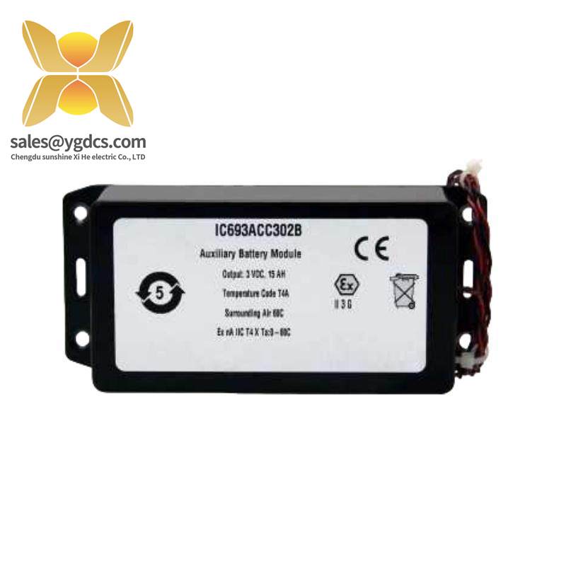 GE IC693ACC302 Auxiliary Battery Module