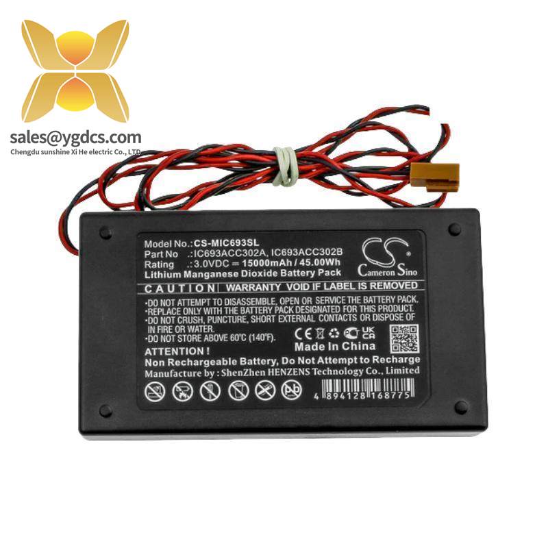 GE IC693ACC302A Auxiliary Battery module