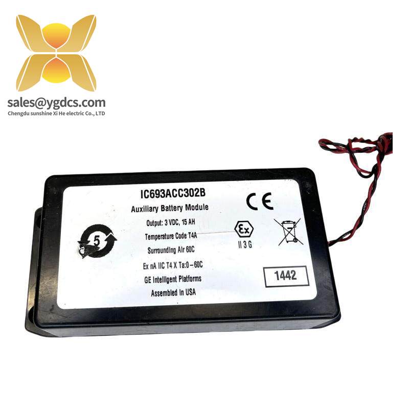GE IC693ACC302B Auxiliary Smart Battery Module
