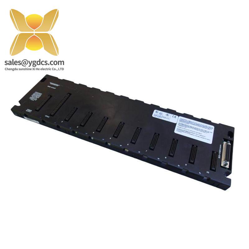 GE IC693CHS391 Expansion plate with ten slots