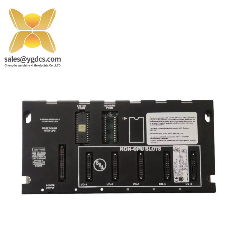 GE IC693CPU313X 05 Slot CPU Chassis