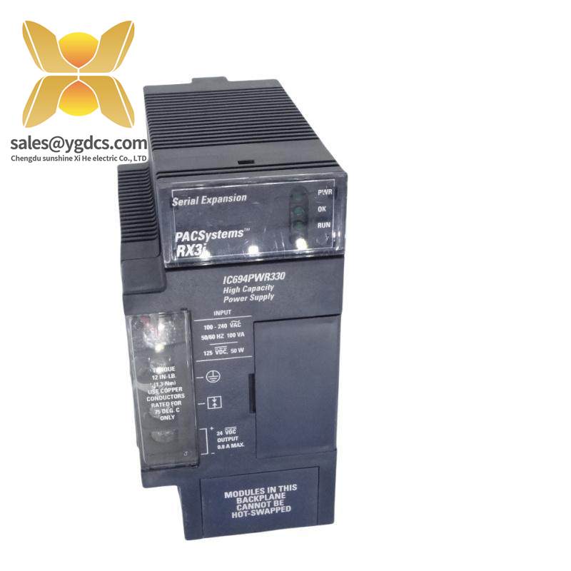 GE IC694PWR330 power supply module