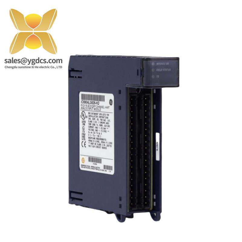 GE IC695ALG626 ANALOG INPUT HART MODULE