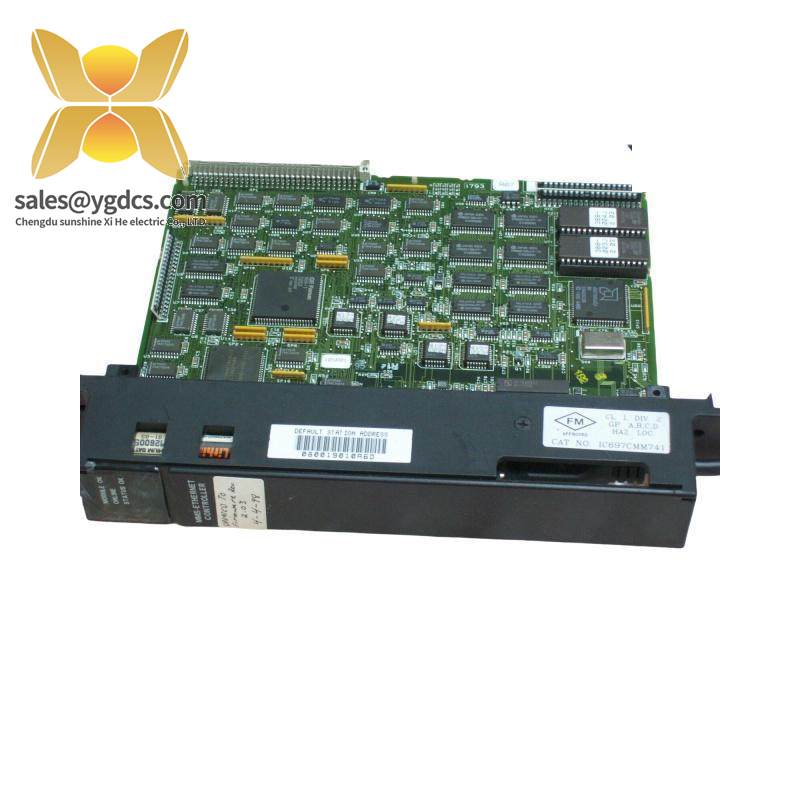 GE Fanuc IC697CMM741 ETHERNET CONTROLLER MODULE