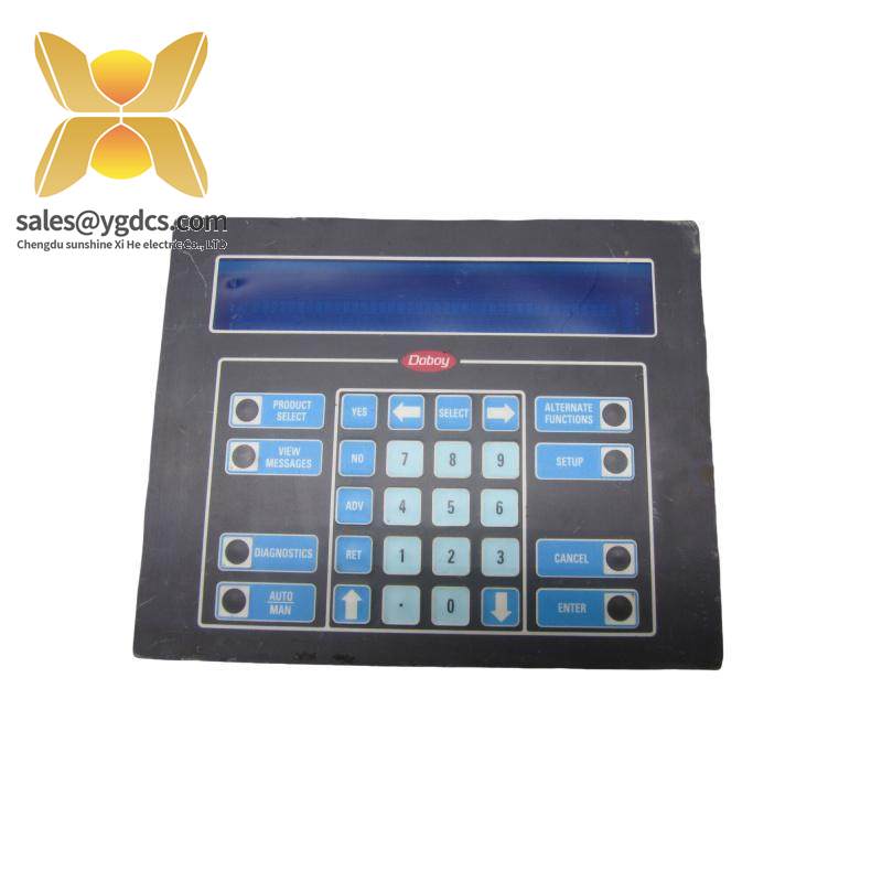 IEE FLIP 03601-54-080 03601-34-080 ALPHANUMERIC FLUORESCENT DISPLAY PANEL
