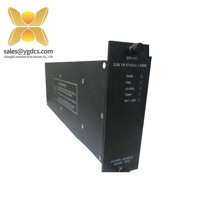 Invensys Triconex 8312 POWER SUPPLY MODULE