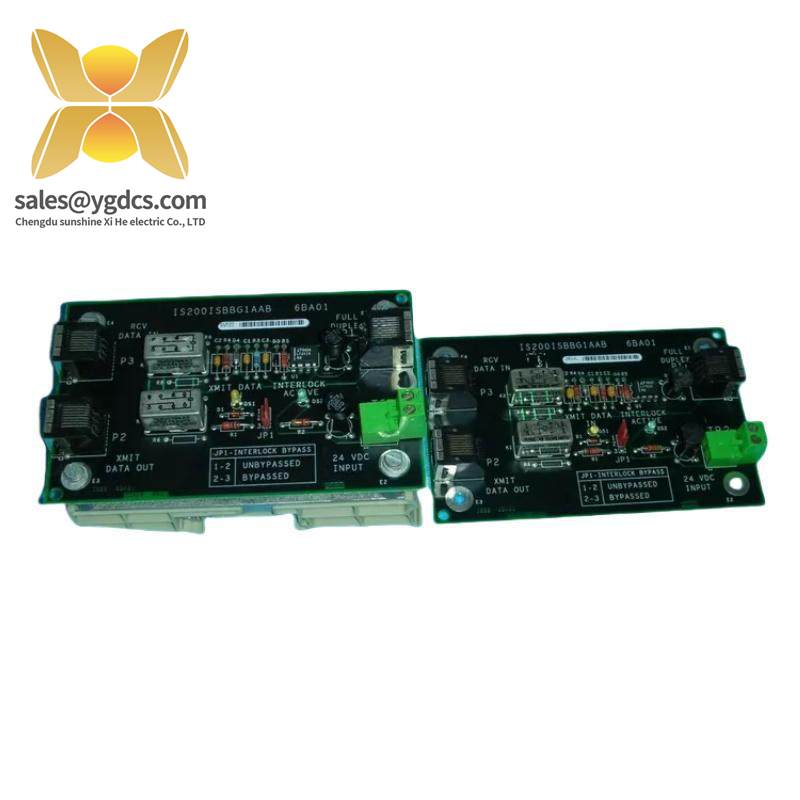 GE IS200ISBBG1AAB Insync bus bypass board