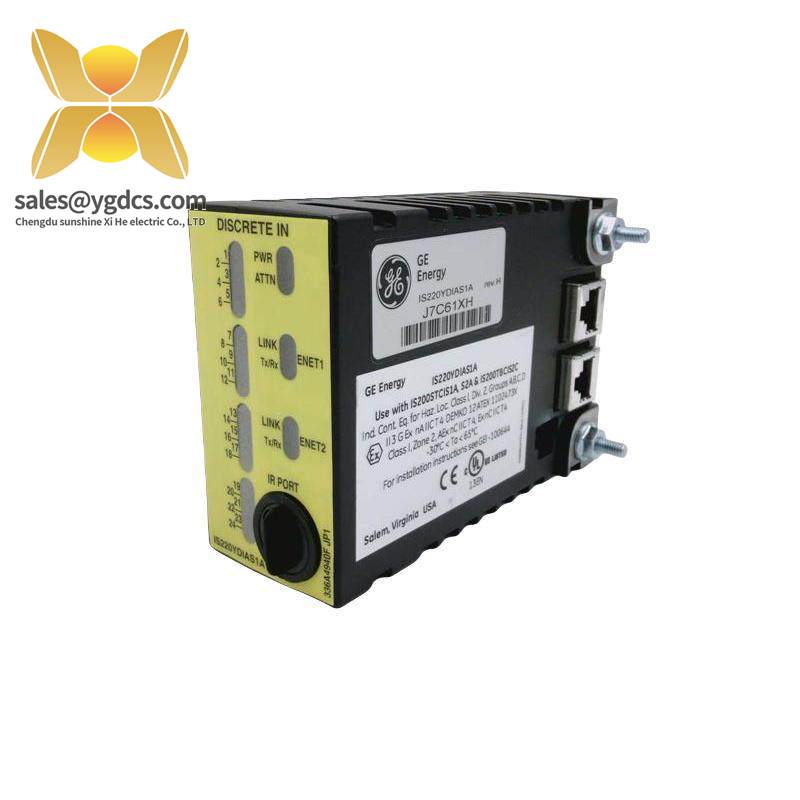 GE IS220YDIAS1A Discrete Contact Input I/O module