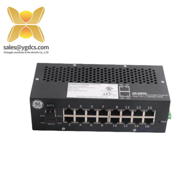 GE IS420ESWAH1A Mark VIe network switch