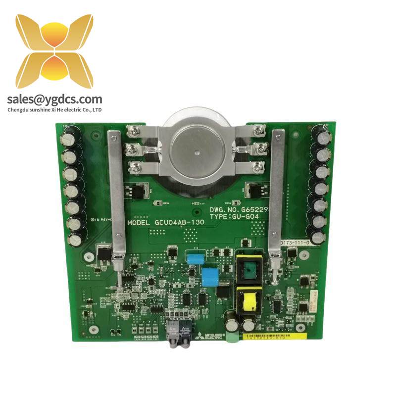 MITSUBISHI GU-G04 GCU04AB-130 COMMUTATED THYRISTOR BOARD