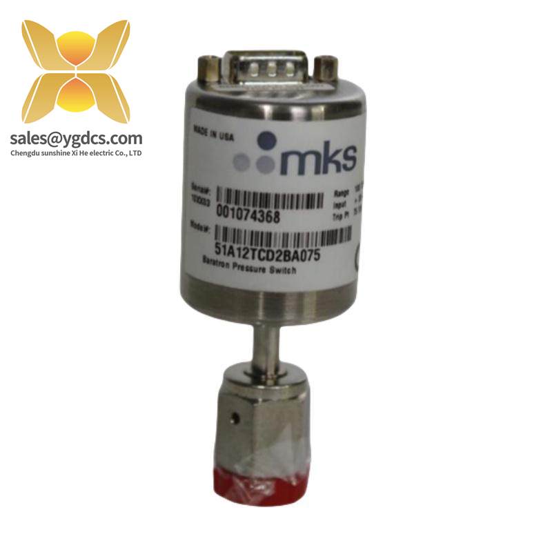 MKS 51A12TCD2BA075 pressure switch
