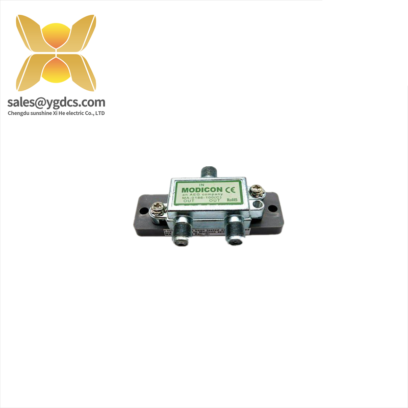 Schneide MODICON MA0186100 coaxial cable splitter