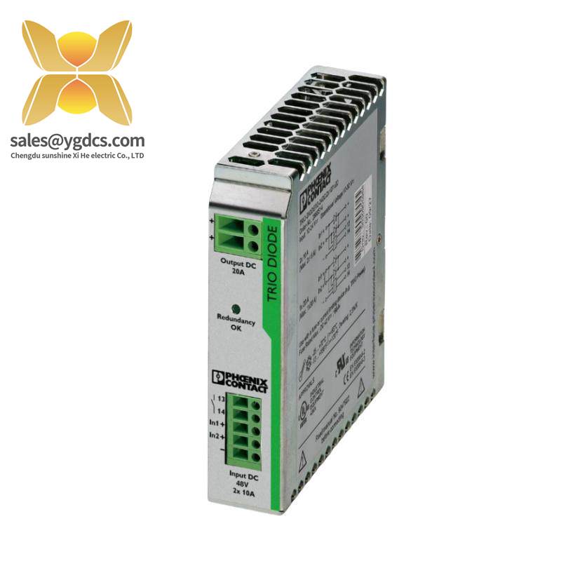 Phoenix Contact TRIO-DIODE/48DC/2X10/1X20 2866527 Redundancy module
