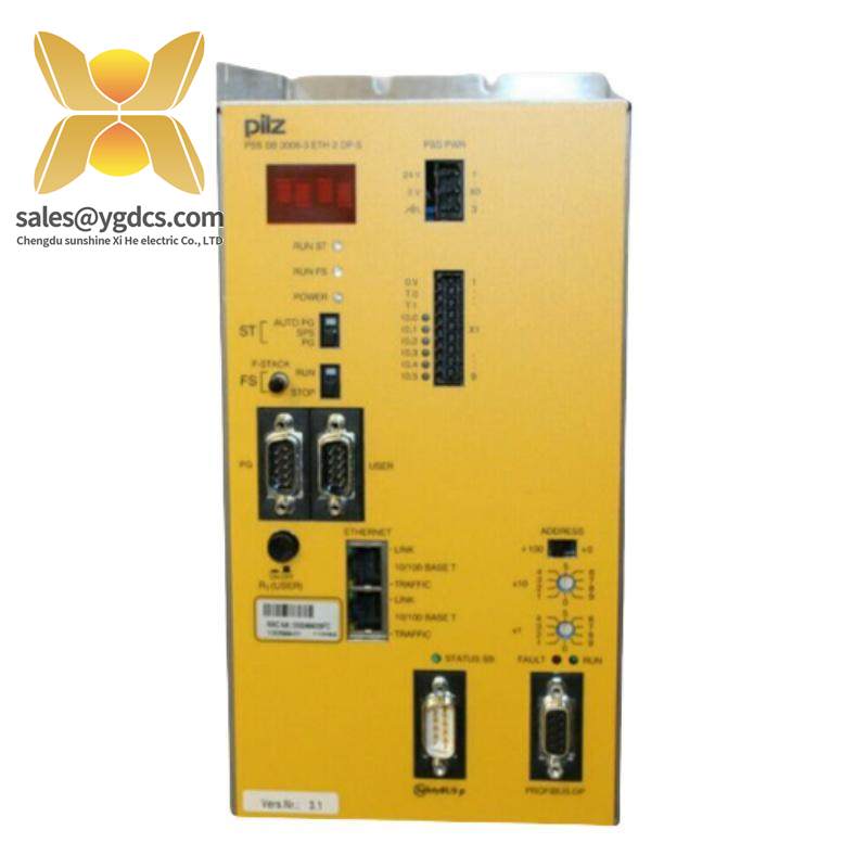 PILZ PSS SB 3006-3ETH-2DP-S SAFETY CONTROL