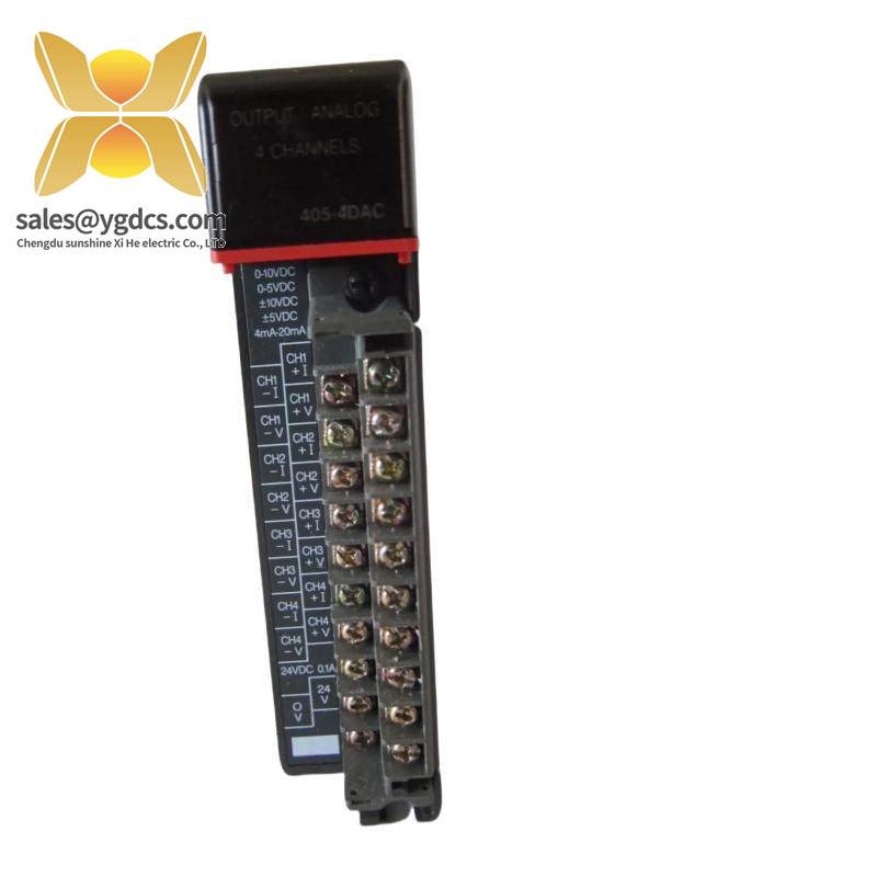 SIEMENS 405-4DAC CHANNEL ANALOG INPUT MODULE