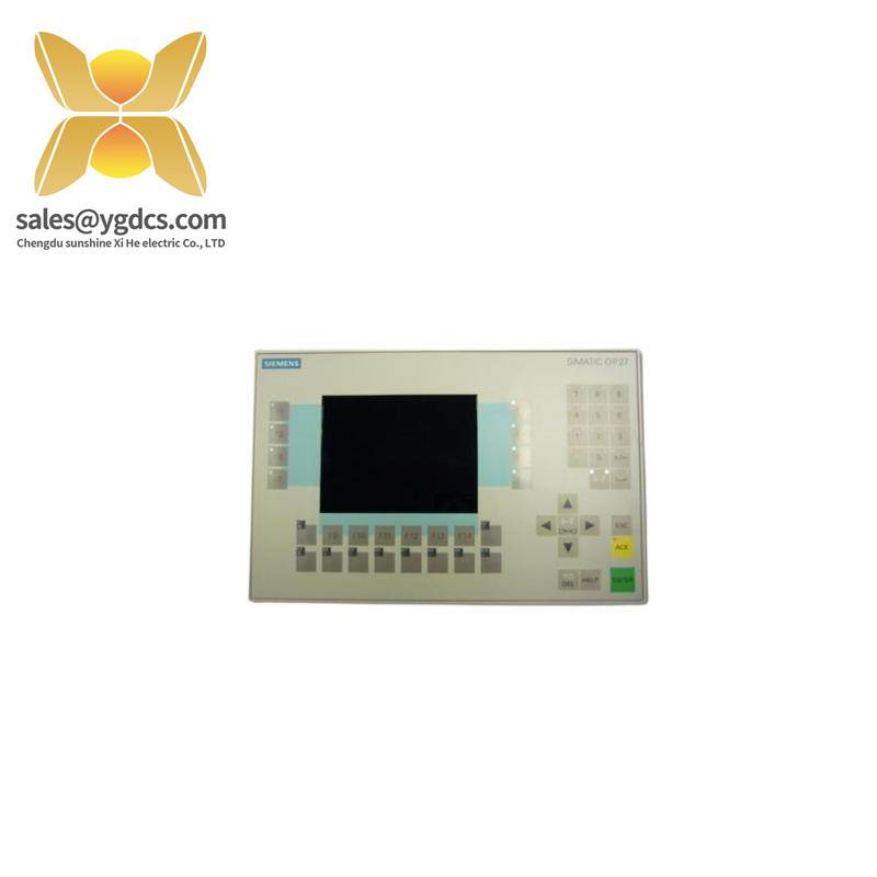 SIEMENS 6AV3627-1LK00-1AX0 OPERATOR INTERFACE