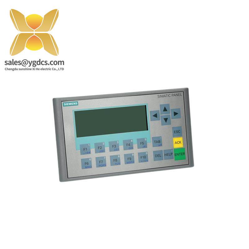 SIEMENS 6AV6647-0AH11-3AX1 OPERATOR INTERFACE