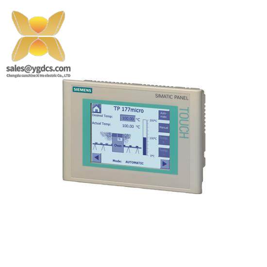 SIEMENS 6AV6 640-0CA11-0AX1 Touch Panel