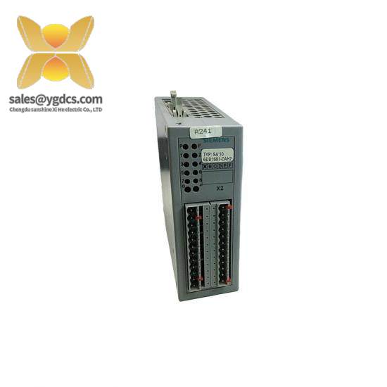 SIEMENS 6DD1681-0AH2 6DD1681-OAH2 SA10 Interface Module