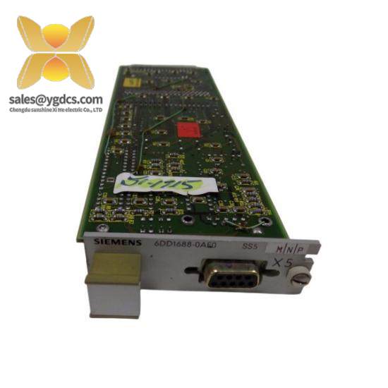 SIEMENS 6DD1688-0AE0 Communication Submodule