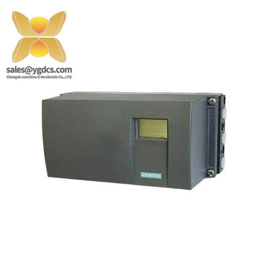 SIEMENS 6DR5020-0EN01-0AA0 smart electropneumatic positioner