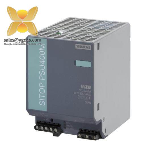 SIEMENS 6EP1536-3AA10 power supply input