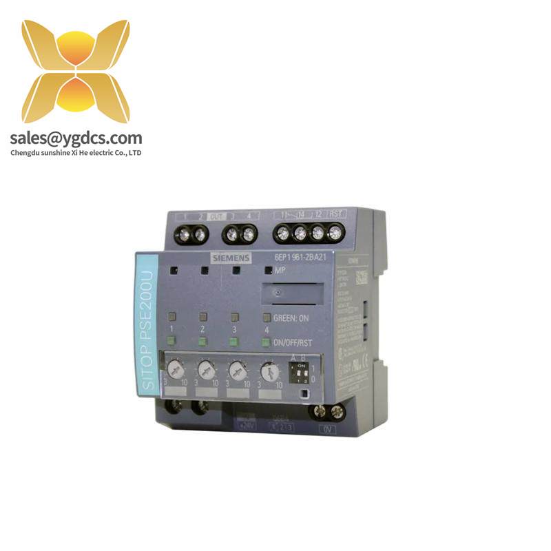 SIEMENS 6EP1961-2BA21 Selectivity Module