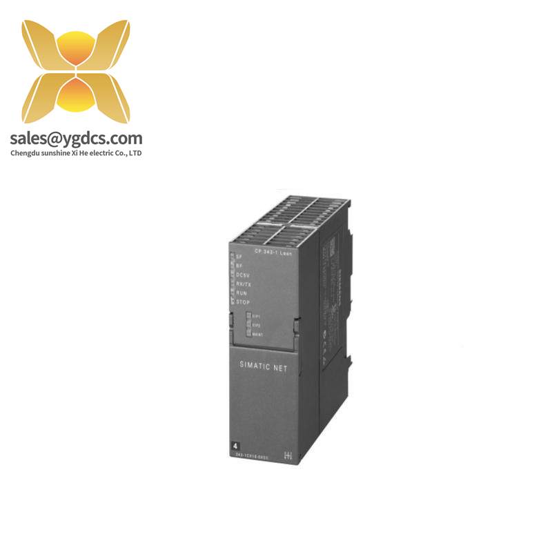 SIEMENS 6ES7343-1CX10-0XE0 CP 343-1 LEAN COMMUNICATION PROCESSOR