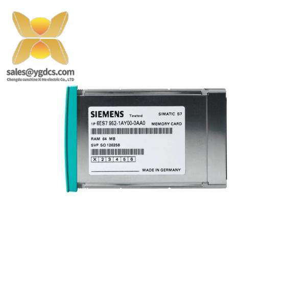 Siemens 6ES7952-0AF00-0AA0 RAM Memory Card