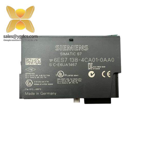 Siemens 6ES7 138-4CA01-0AA0 Power Module